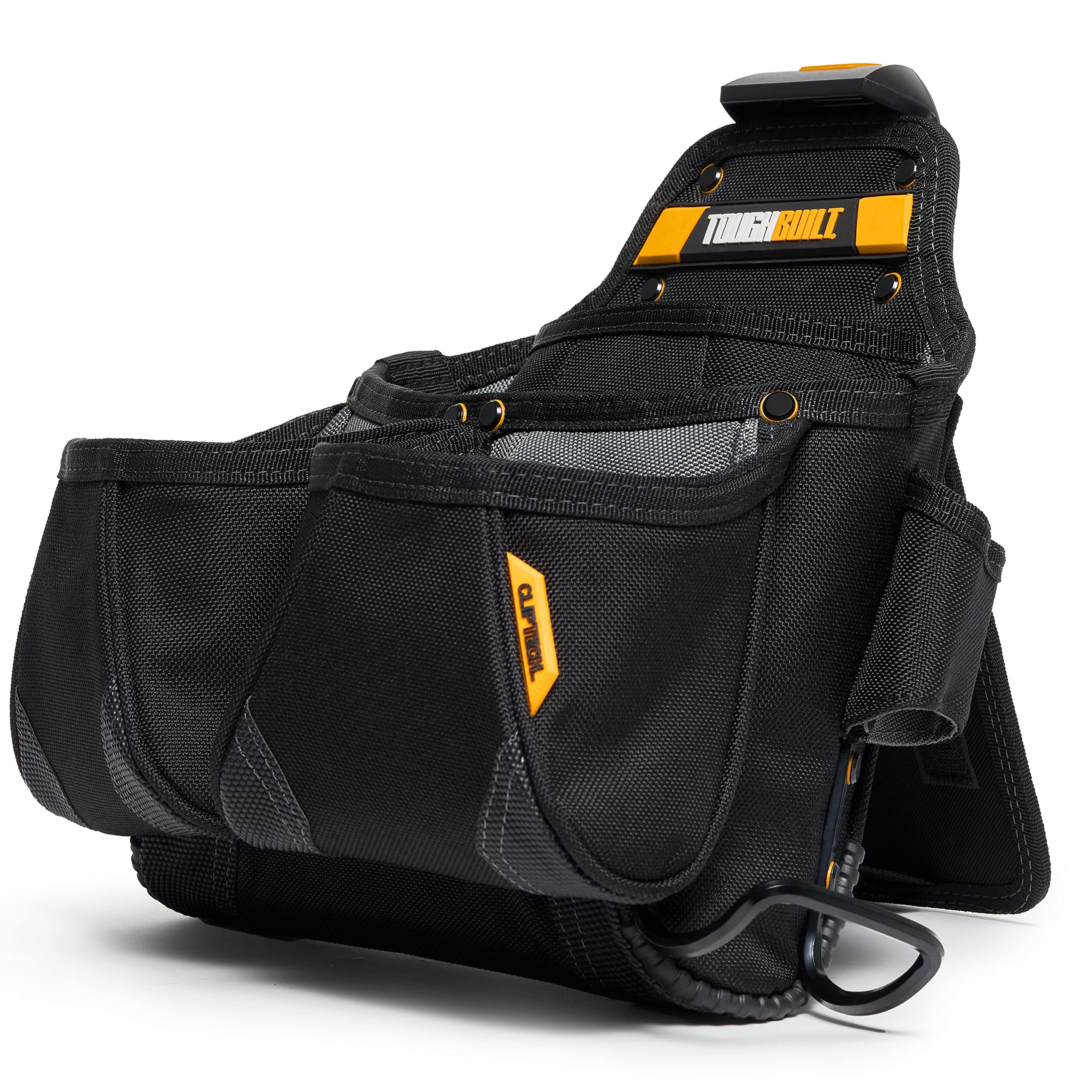 ToughBuilt ClipTech pouch showcasing rugged 1680D construction for durability