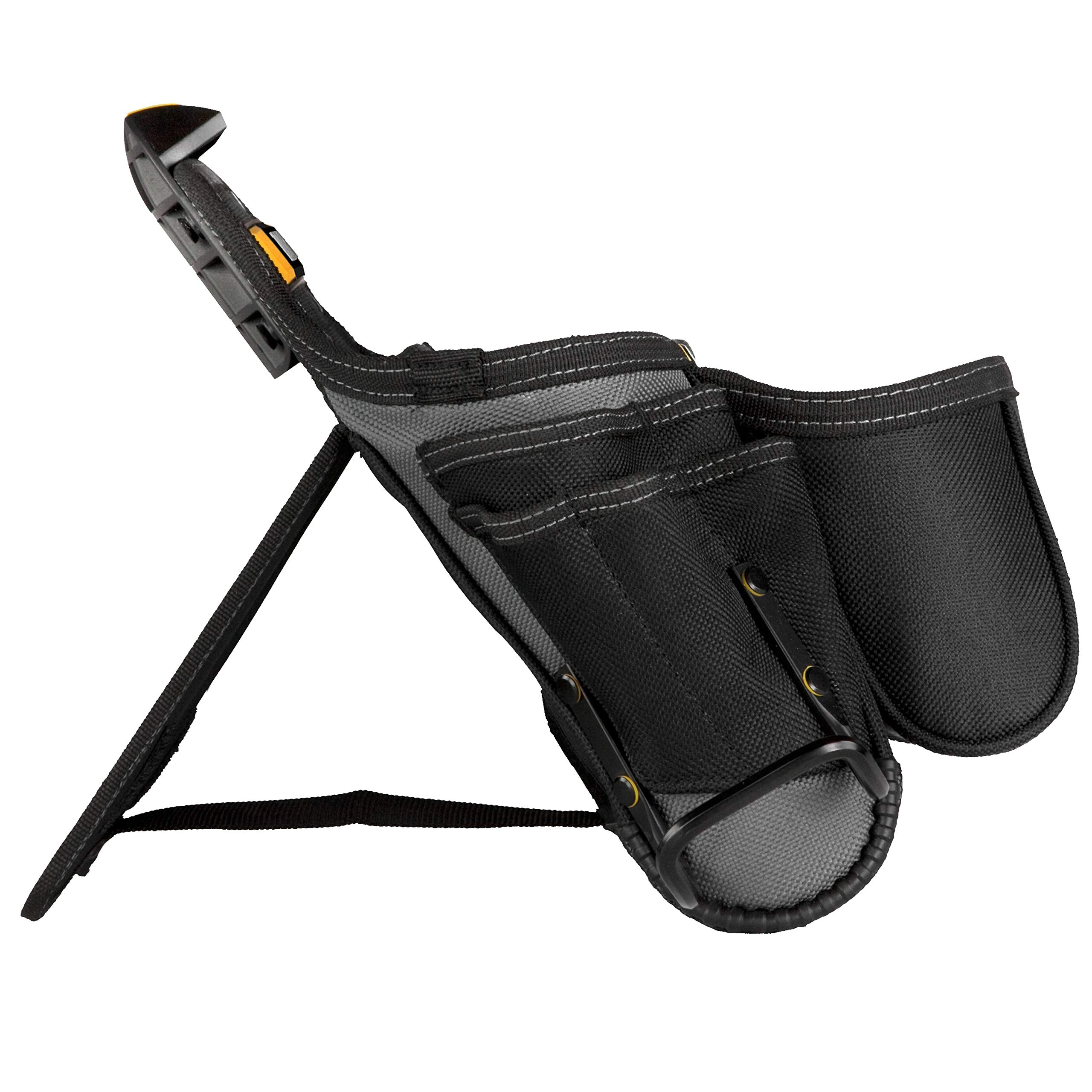 ToughBuilt Cliptech pouch side pocket highlights organized storage for small fasteners.