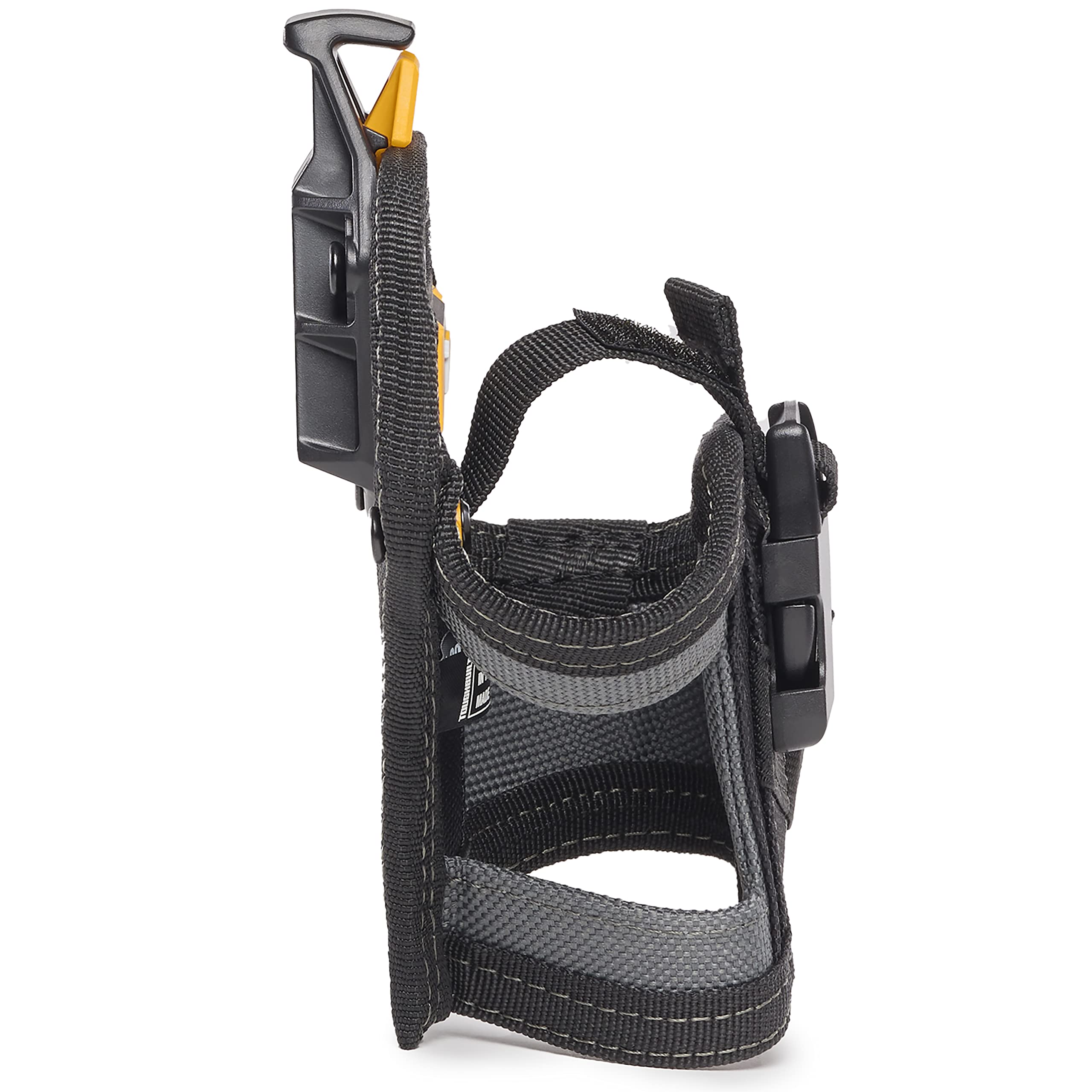 ToughBuilt ClipTech Secure Attachment simplifies swapping pouches.
