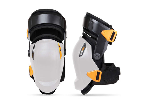 ToughBuilt GelFit Grip Thigh Support knee pads front view showing stabilized knee protection