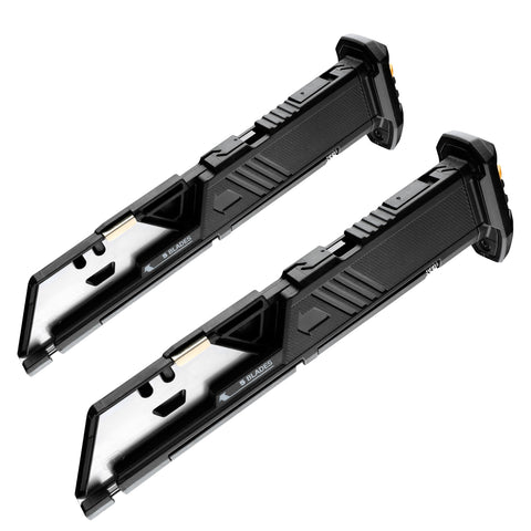 ToughBuilt TB-H4S2-03-M auto-loading blade magazine enables fast blade access.