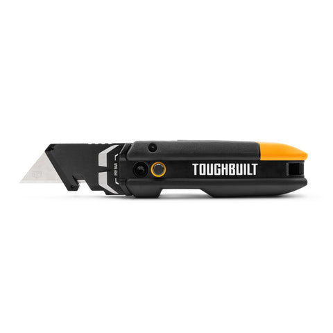 ToughBuilt TB-H4-12-I built-in prybar close-up to show leverage during prying.