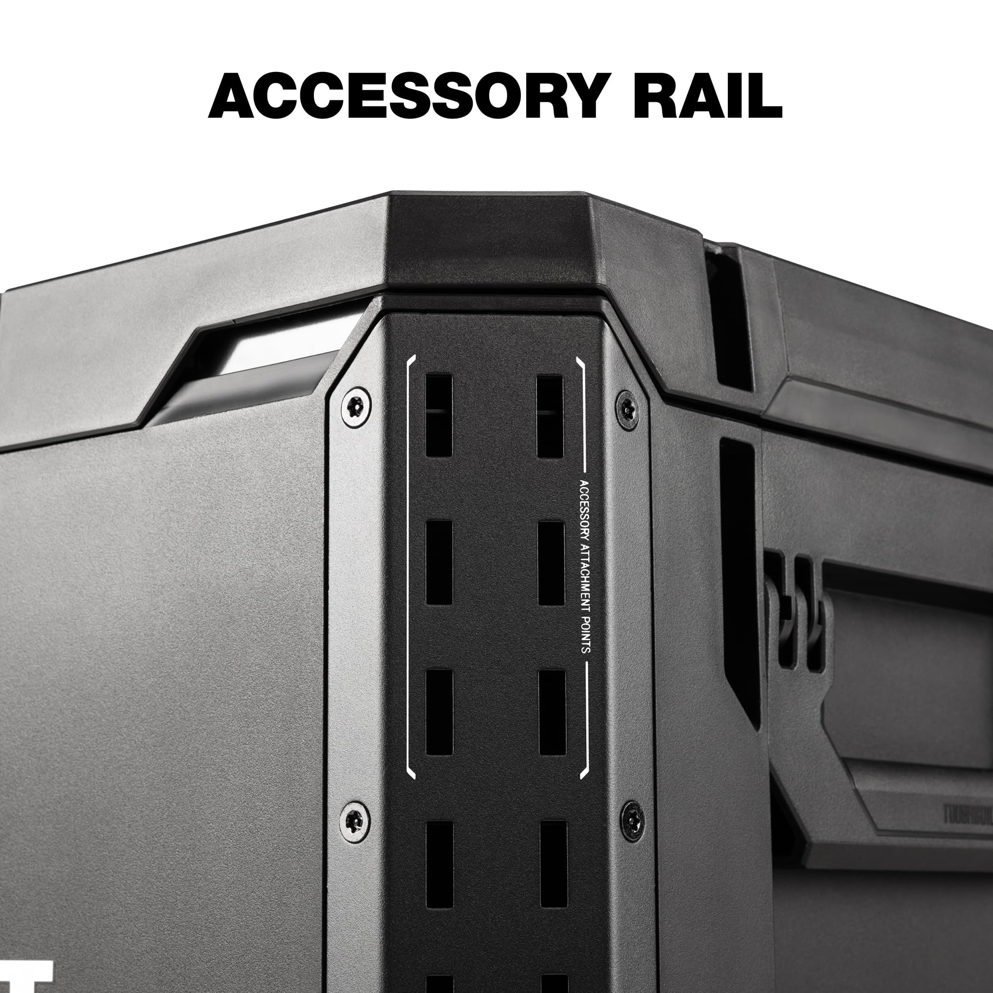 Sturdy base of StackTech XL supporting up to 250 pounds of gear