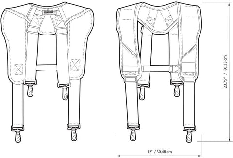 ToughBuilt TB-CT-51P gear integrates with tool pouches for quick access.