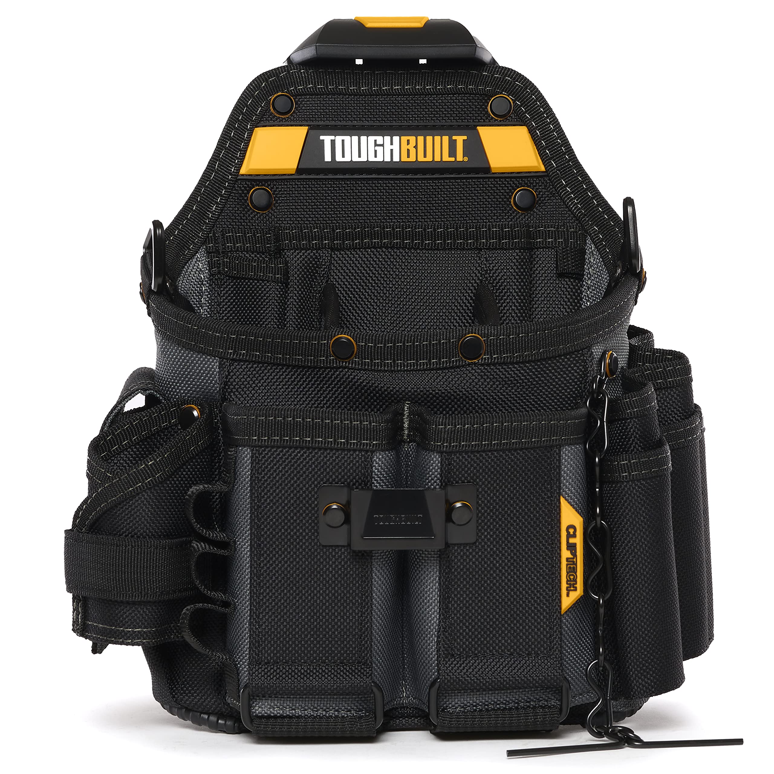 TOUGHBUILT TOU-CT-114 belt clip for secure belt mounting on busy jobs