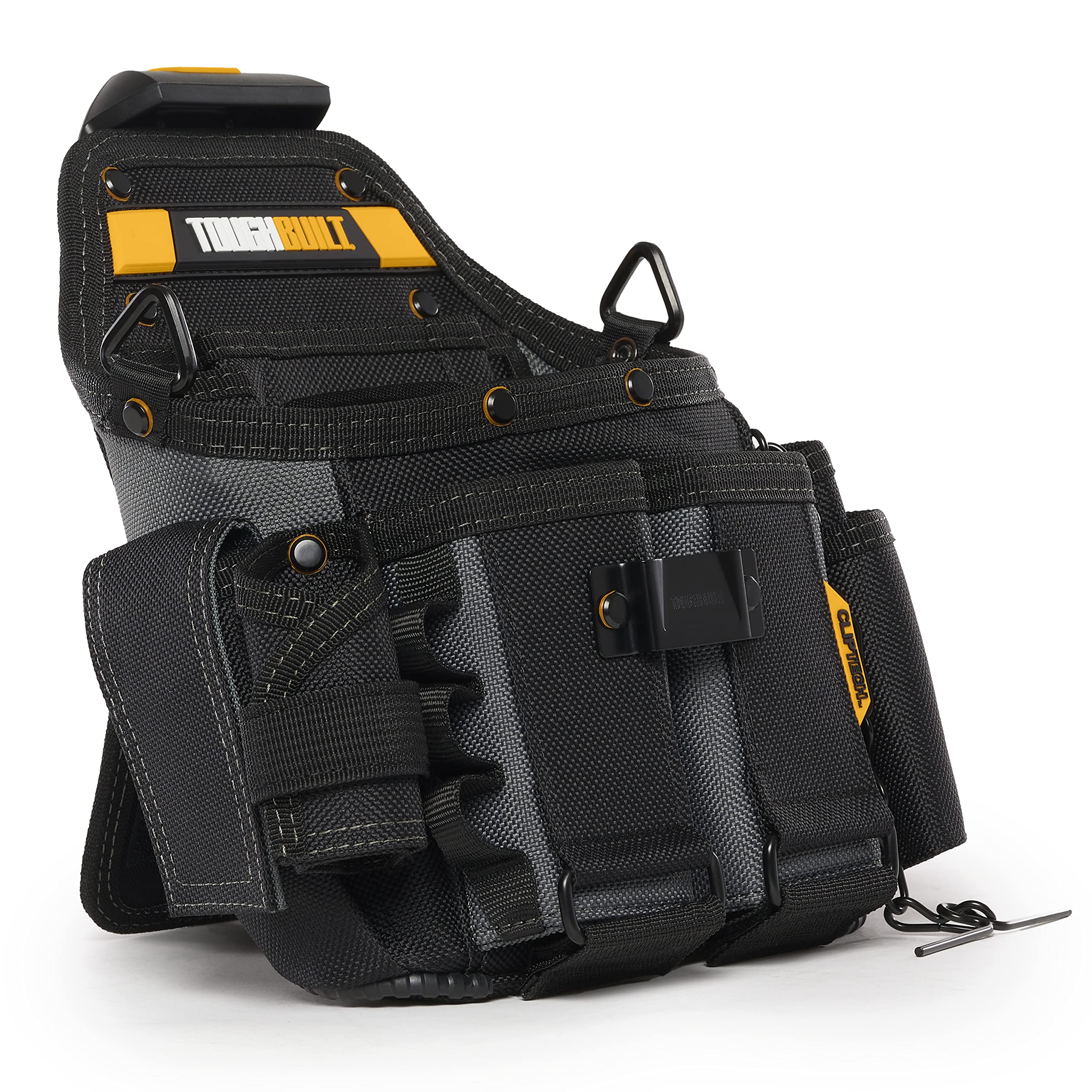 TOUGHBUILT TOU-CT-114 wire tester pocket keeps tools within reach