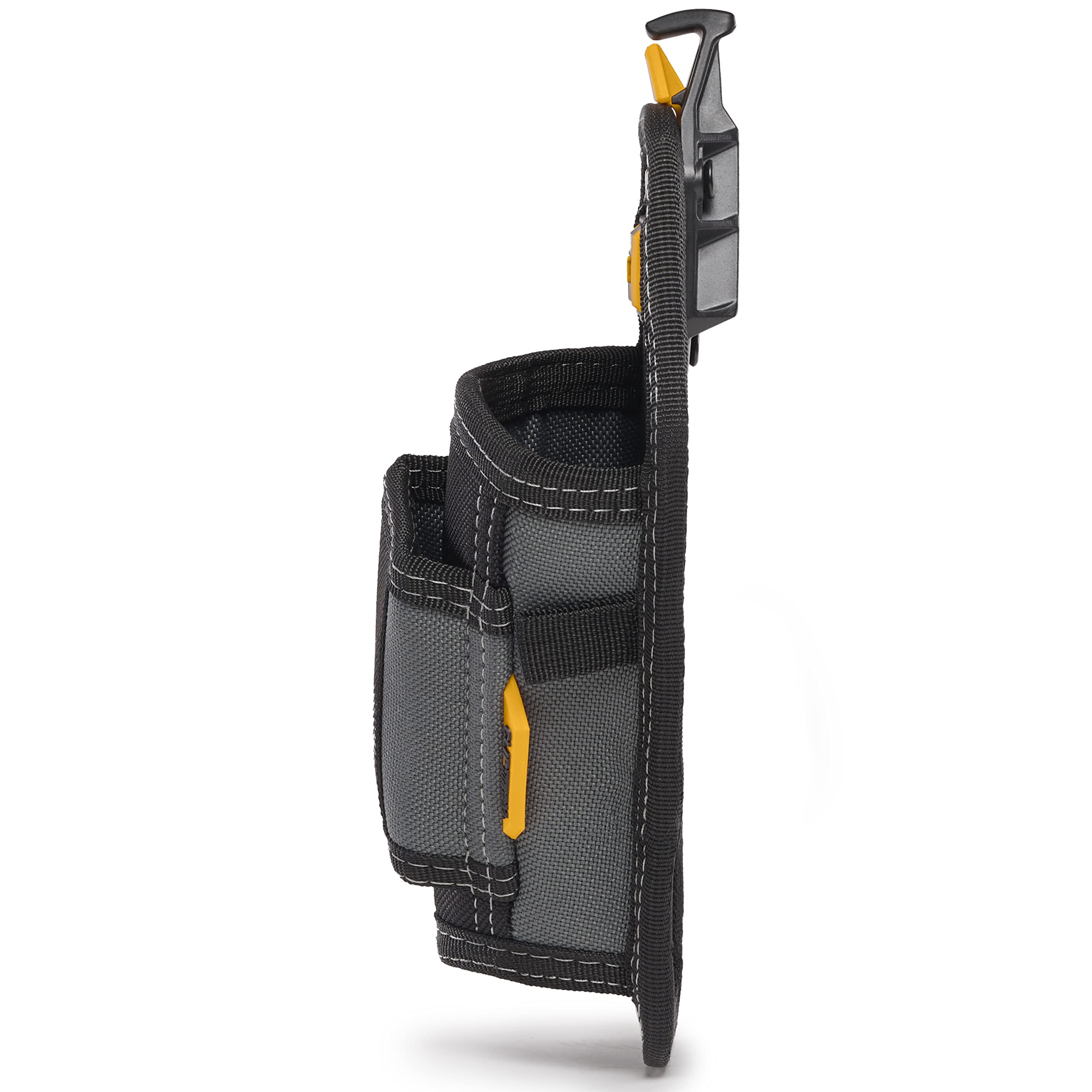 Rugged 6-layer construction of the ToughBuilt hammer holster for durability.