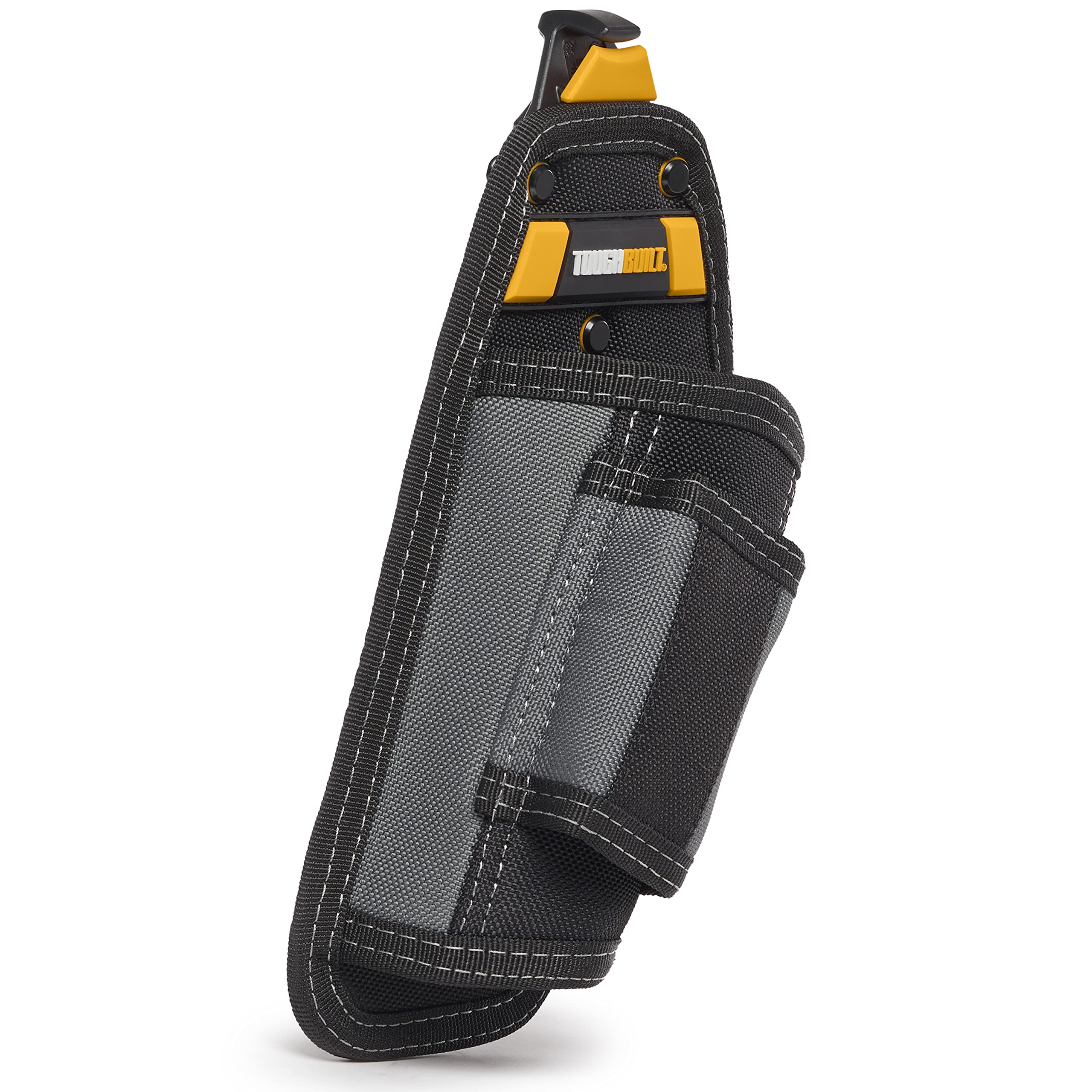 Easy access to the hammer when mounted on a belt.