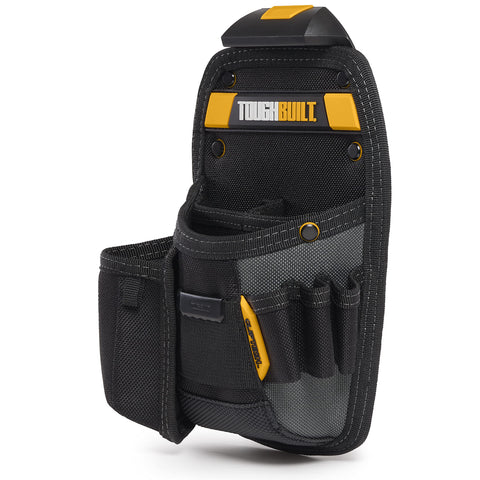 ToughBuilt UNIV POUCH 8PCKT reinforced stress points for durable daily use.