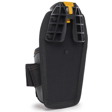 ToughBuilt UNIV POUCH 8PCKT secures tools on belt for quick access.