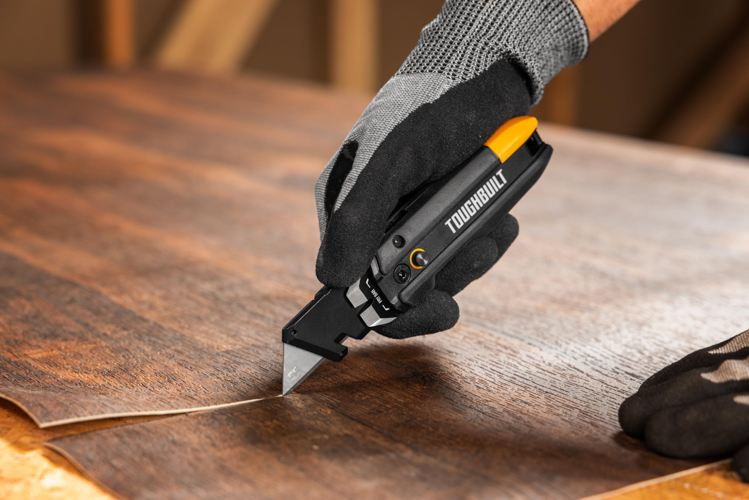 ToughBuilt TB-H4-12-I versatile tool for cardboard, plastic, drywall projects.