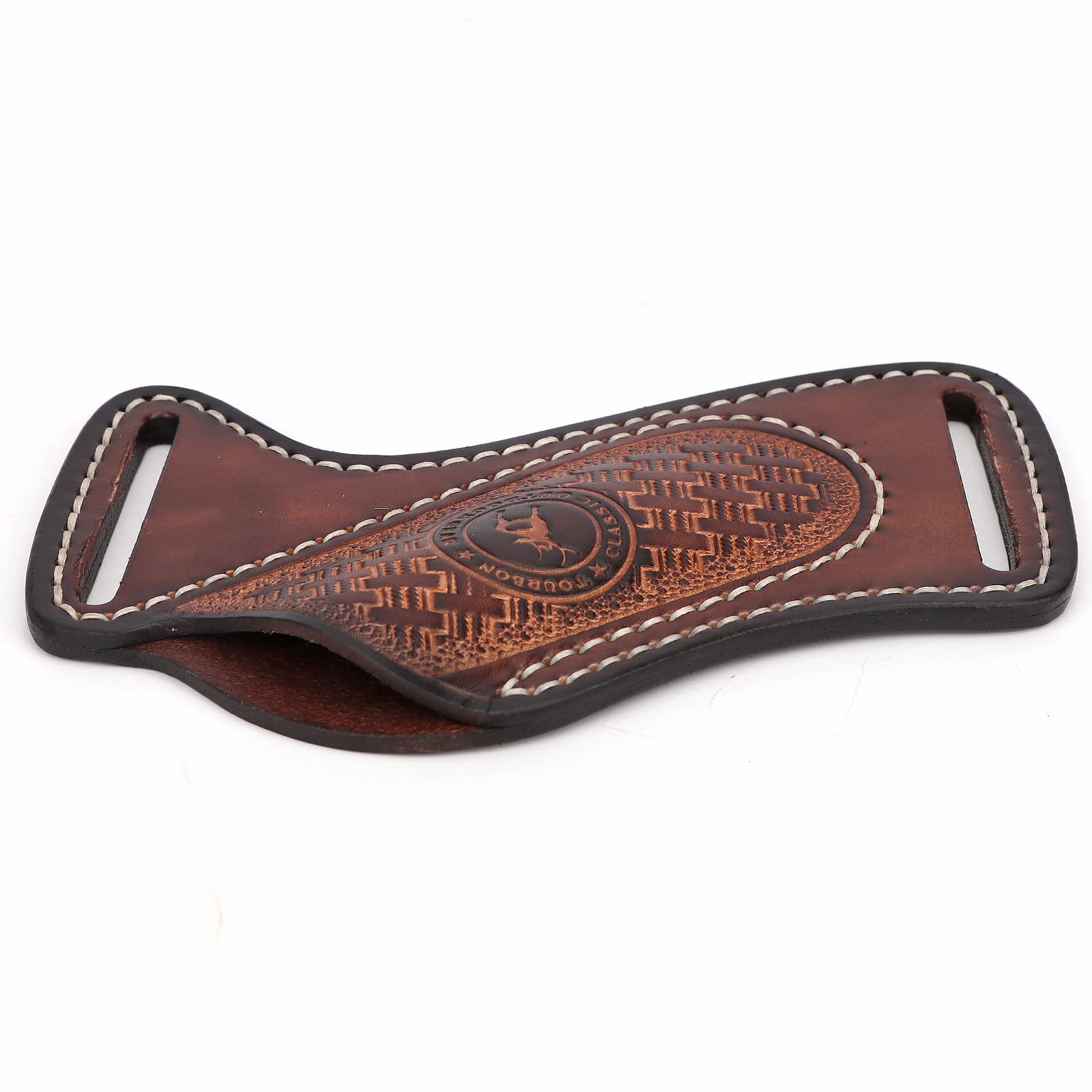Open-top design on TOURBON sheath for fast draws during work