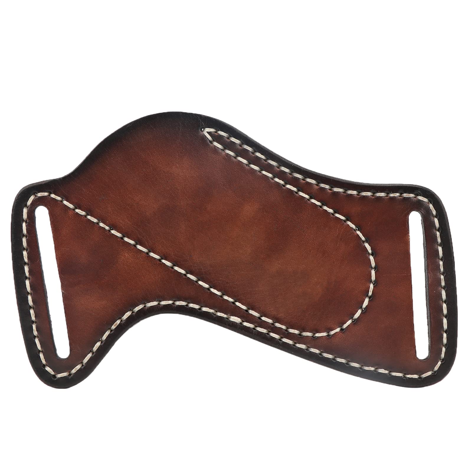 Genuine leather with durable stitching on TOURBON sheath