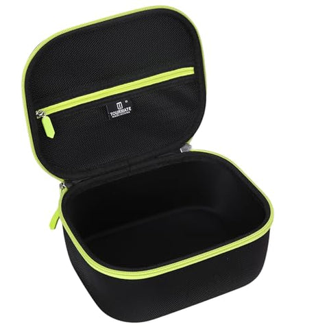 Interior padding inside Tourmate case protecting Ryobi RPI18-0 components