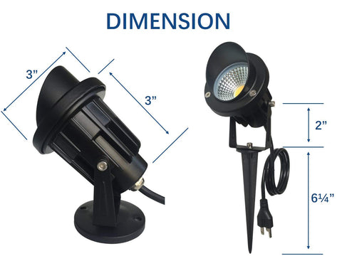 TOVEENEN metal housing with cooling fins promotes long-lasting performance.