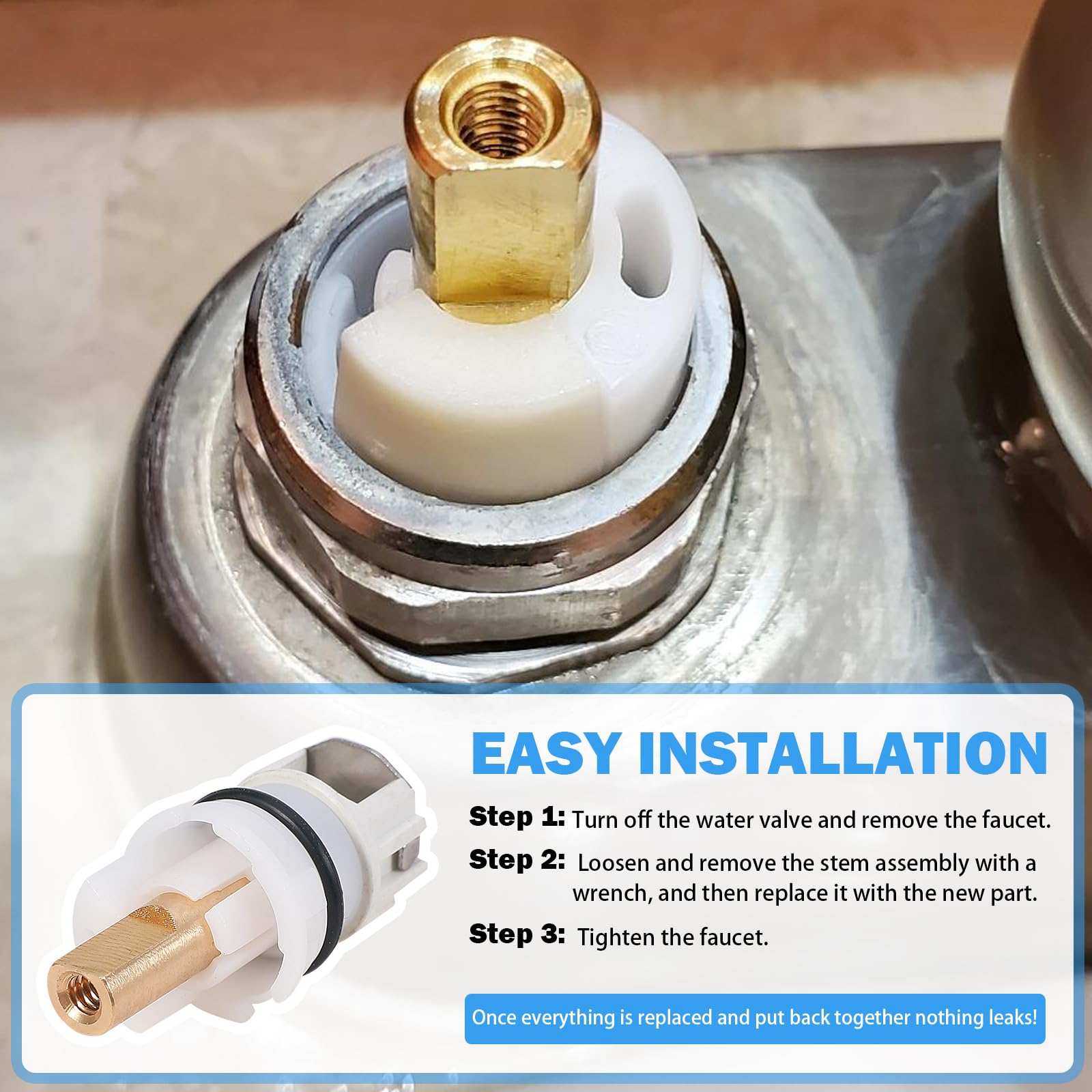 TOVEN-RV RP25513 installation-friendly kit, quick repair with minimal tools.
