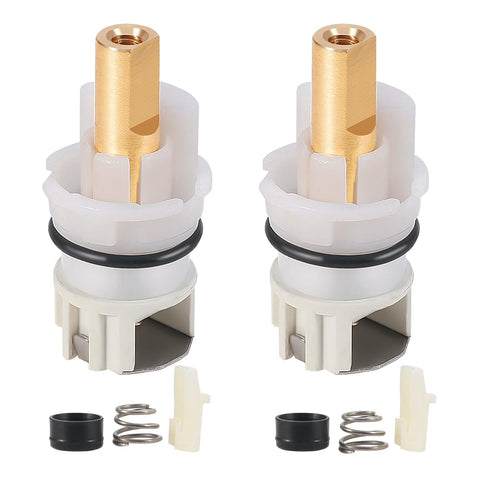 TOVEN-RV RP25513 brass stem assembly for Delta two-handle faucets, smooth operation.