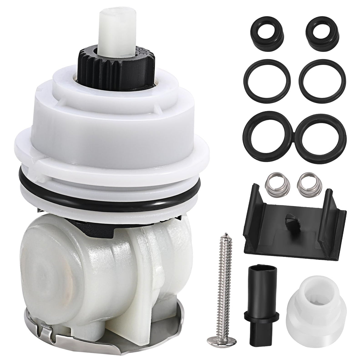 TOVEN-RV RP32104 shower cartridge compatible with Delta Monitor 1700 for stable temperature.