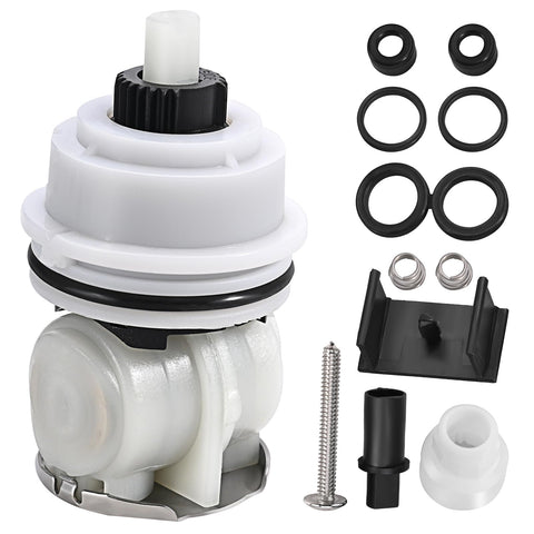 TOVEN-RV RP32104 shower cartridge compatible with Delta Monitor 1700 for stable temperature.