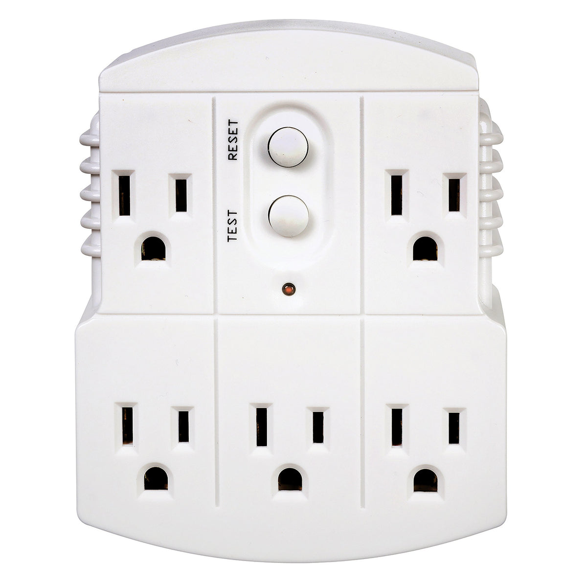 Tower 30440003 GFCI 5-outlet adapter for safe indoor power distribution.