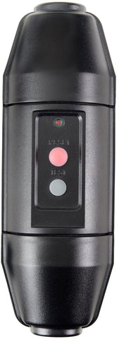 Tower manual-reset inline GFCI plug for safer outdoor tool use