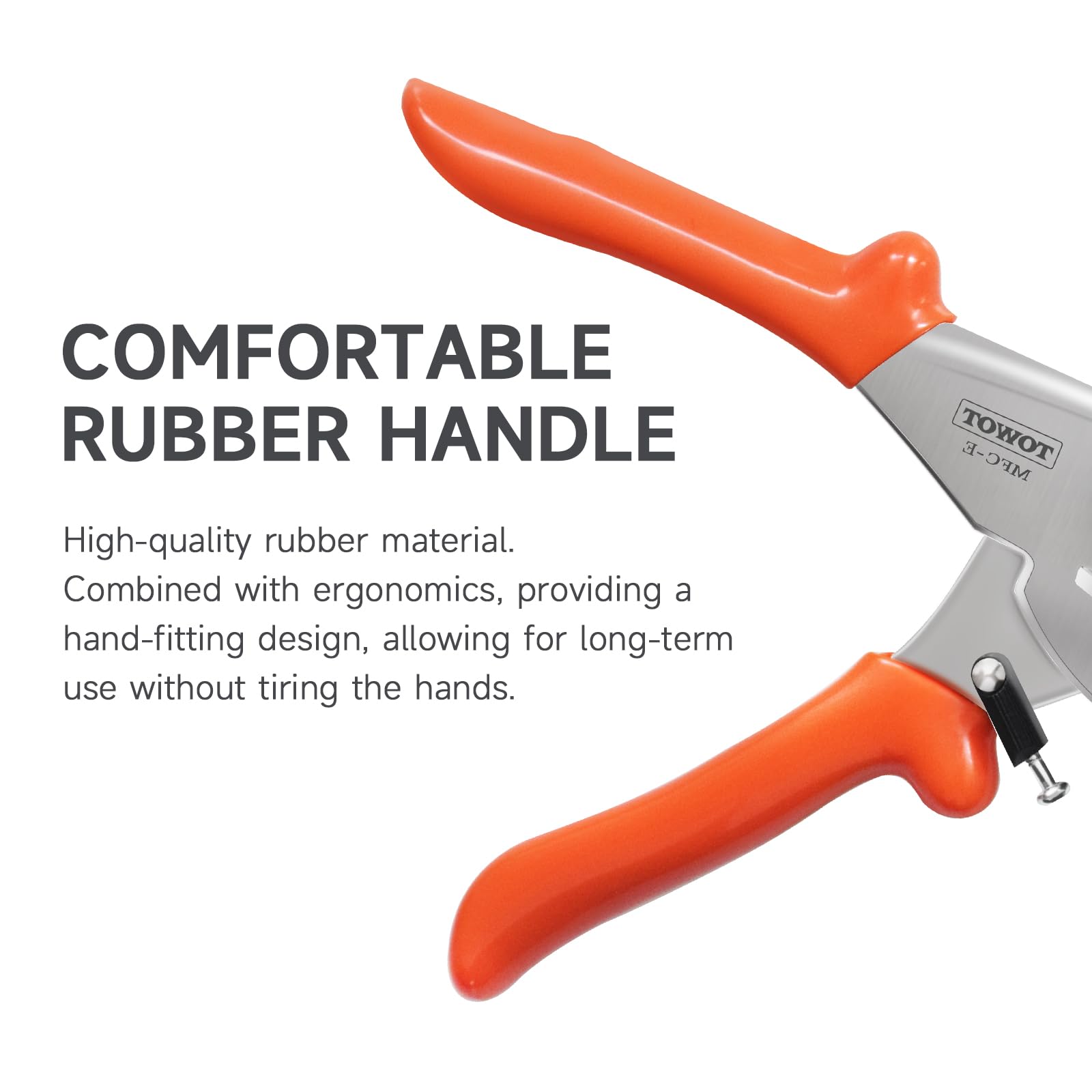 TOWOT stainless steel blades provide durable, precise cutting for plastics.