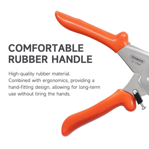 TOWOT stainless steel blades provide durable, precise cutting for plastics.