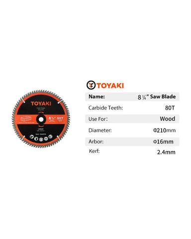 TOYAKI balanced 8-1/4 inch blade demonstrates stable cutting performance.