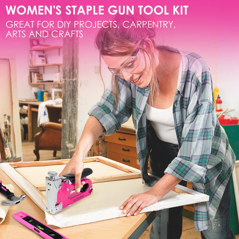 TOYIEW tool set loads staples quickly for reliable fastening.