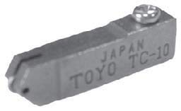 Toyo Small Carbide Replacement Head TC10 for precise trim cuts with durable carbide