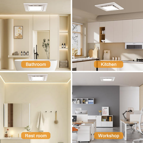 TOYOUSEA anti-fog and dehumidification helps mirrors stay clear
