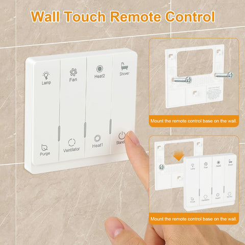 TOYOUSEA easy ceiling installation for standard openings