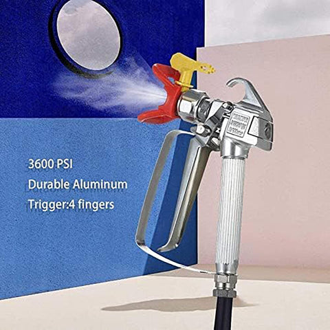 Tpaitlss four-finger trigger provides a comfortable, controlled spray