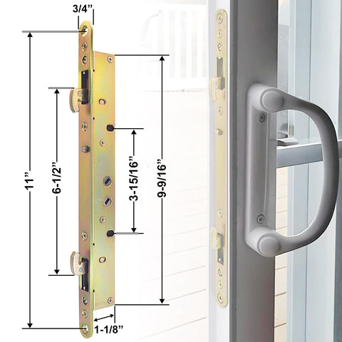 TPard dual-point hooks close-up highlights stronger latch engagement for smooth door operation