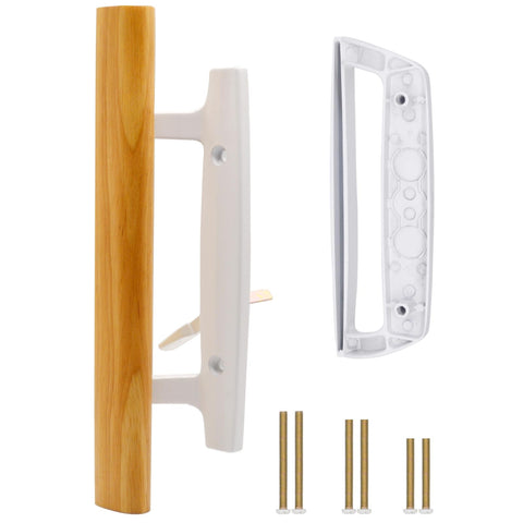 TPard oak interior handle for sliding doors, offering warm style and sturdy grip.