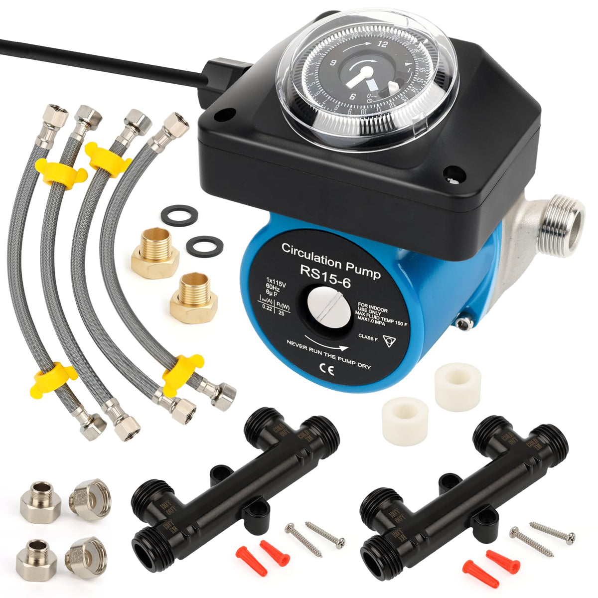 Tpcy -c hot water pump kit installation for quick hot water access