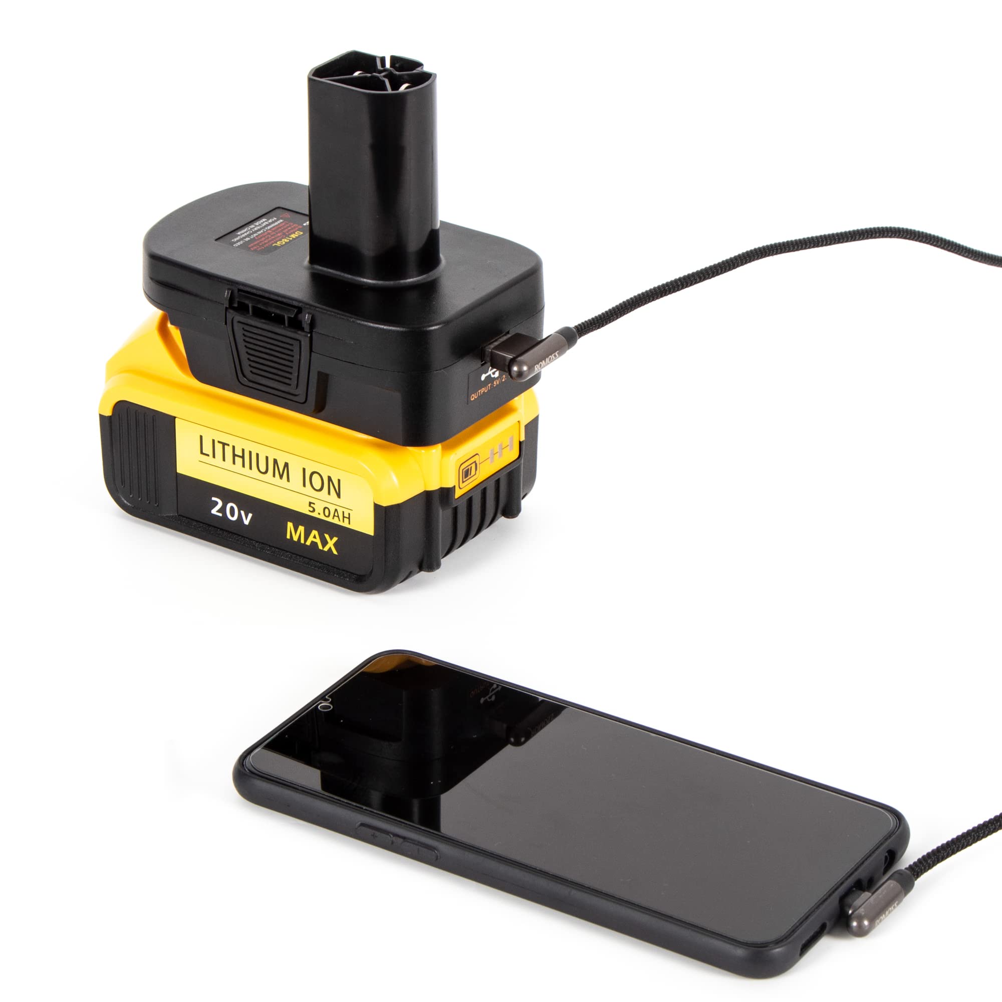 TPDL adapter lets Craftsman 19.2V tools run on DeWalt or Milwaukee packs