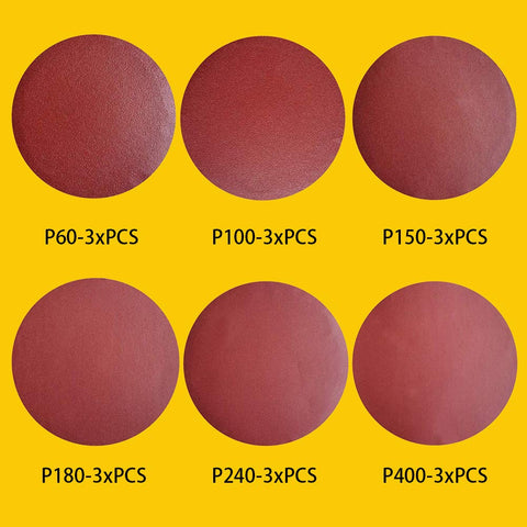 TPmax 12-inch no-hole PSA sanding disc 100 grit for smooth finishing on furniture