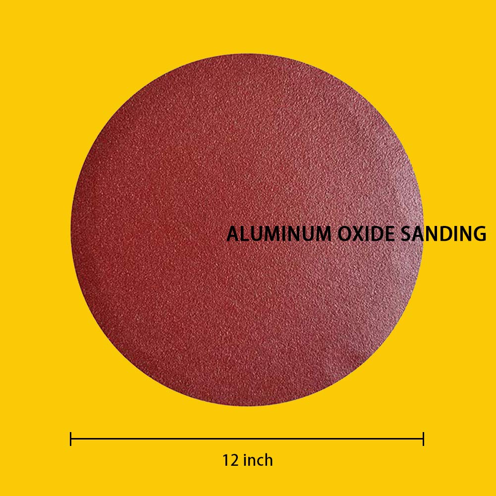 TPmax 12-inch no-hole PSA sanding disc 240 grit for smooth prep before finishing