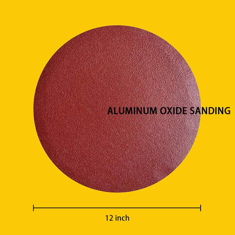 TPmax 12-inch no-hole PSA sanding disc 240 grit for smooth prep before finishing