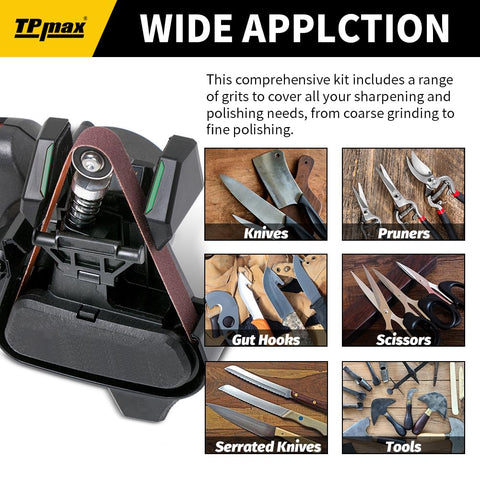 TPmax 3000 grit pyramid alumina belt for final polish