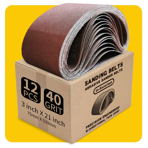 TPmax 12-pack sanding belts for efficient workshop routines
