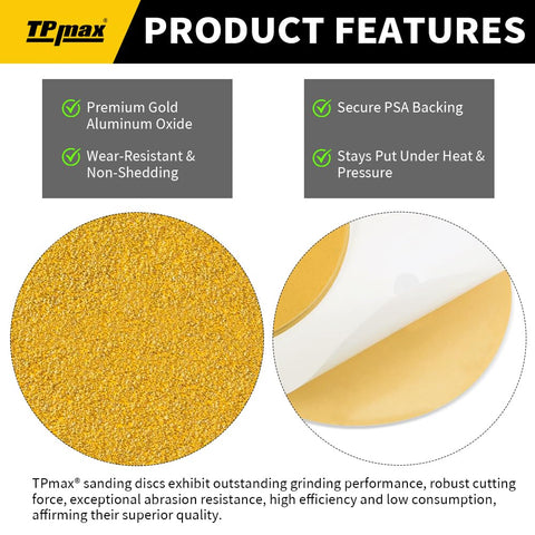 TPmax quick-release tab allows fast disc swaps to maintain workflow