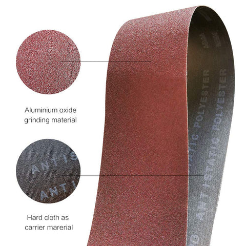 TPmax versatile belt suitable for wood, metal, and plastic projects.