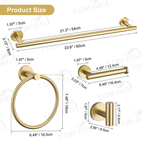SUS304 stainless steel resists corrosion for lasting bathroom hardware.