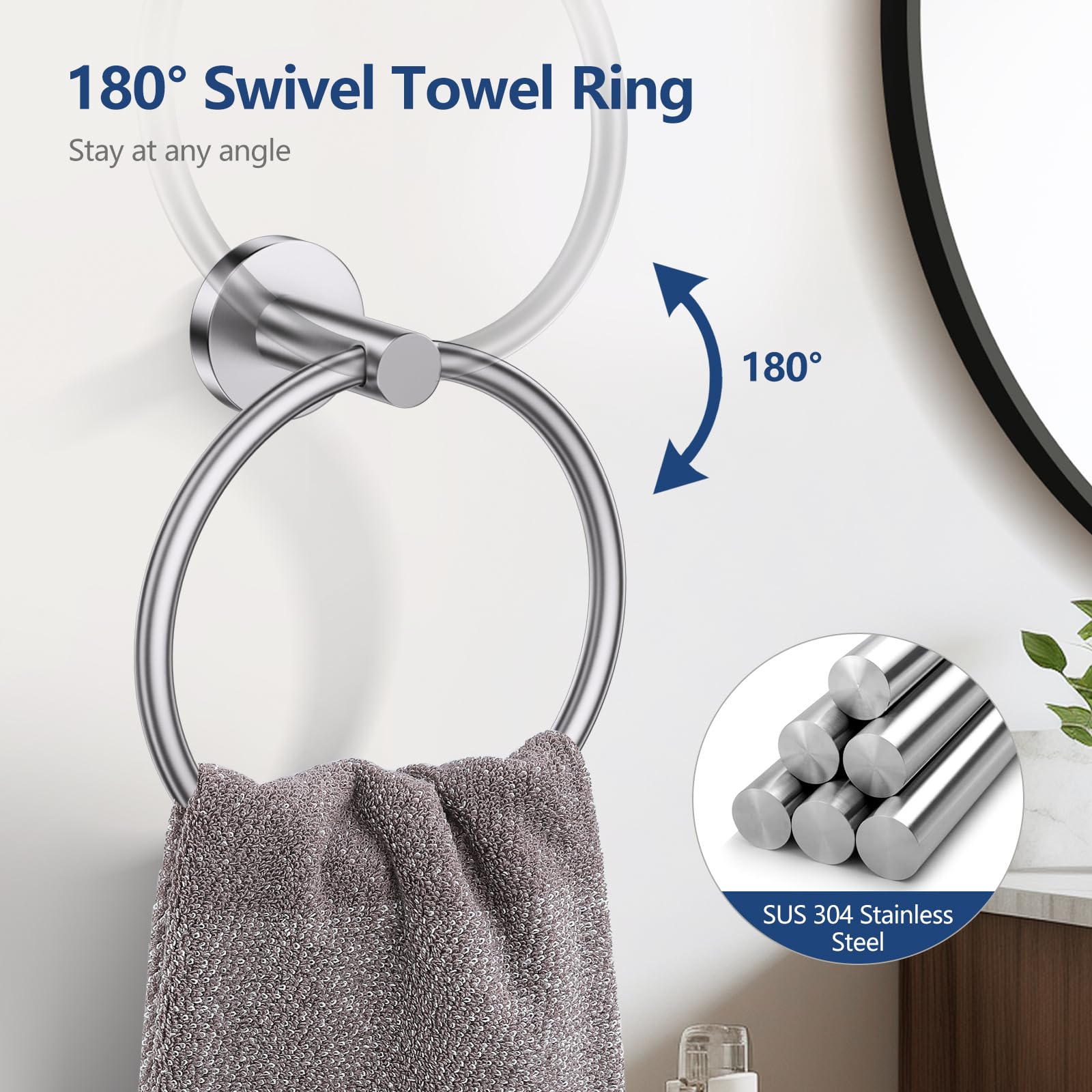 TQKAG screw hardware pack included for secure mounting