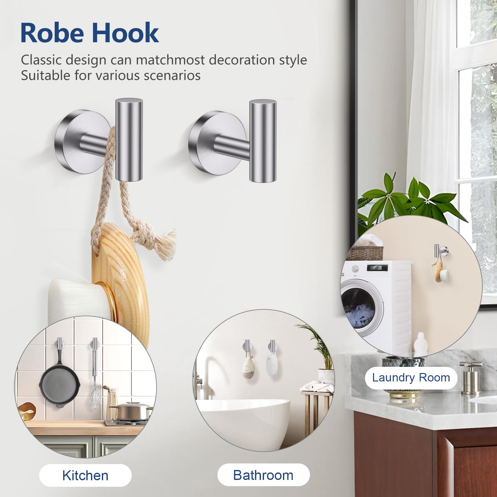 TQKAG toilet paper holder with shelf keeps essentials within reach