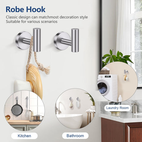 TQKAG toilet paper holder with shelf keeps essentials within reach