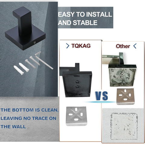 Installation kit for quick mounting of the TQKAG 4-piece set.