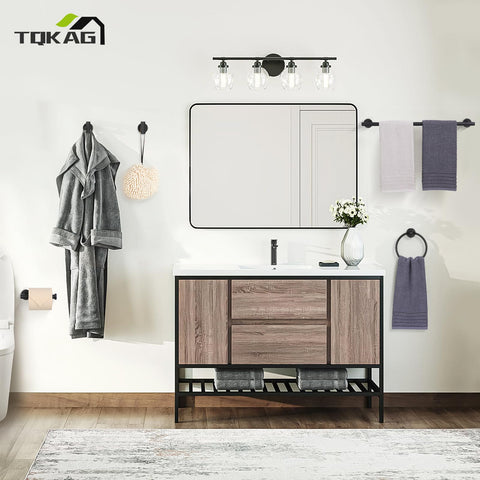 TQKAG wall-mounted design shows versatile use in bath, kitchen, and laundry.